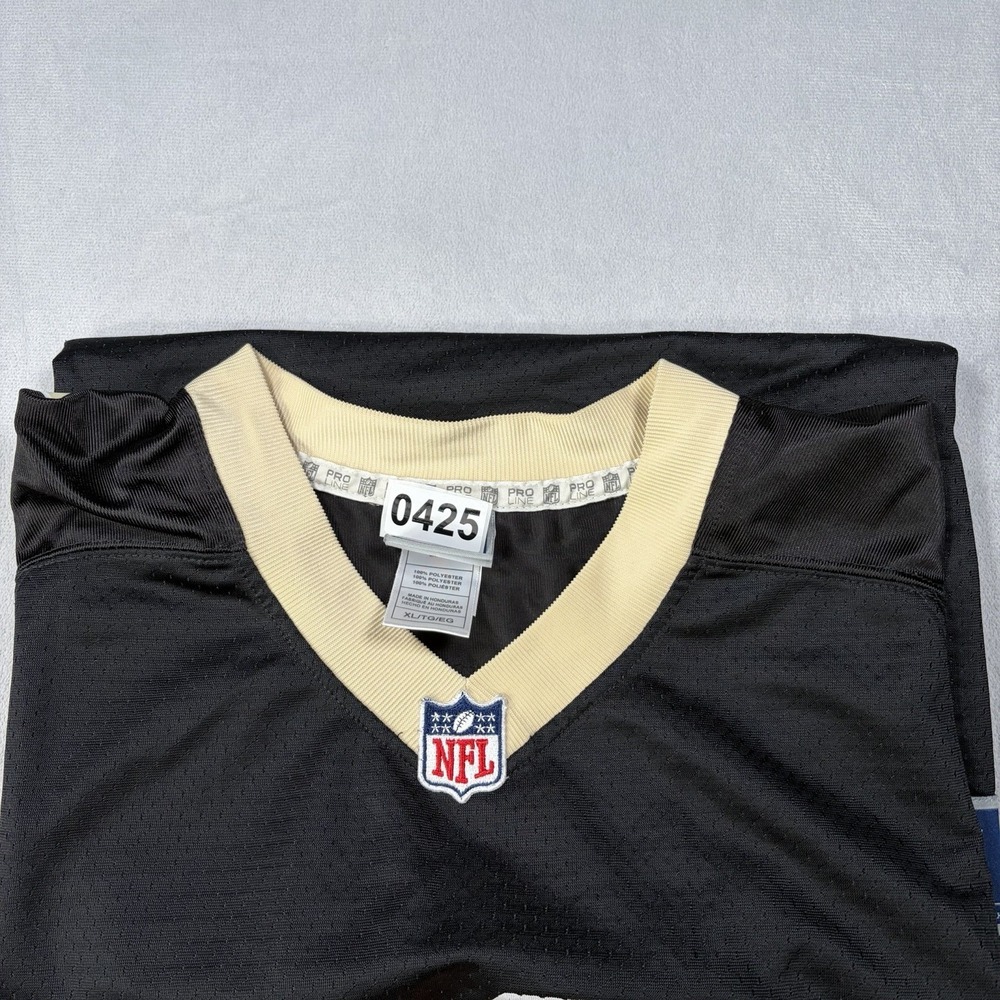 NFL Pro Line New Orleans Saints Jersey Men's Size XL Black #13 - Picture 10 of 10